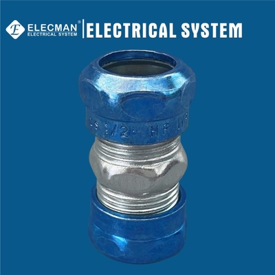 Steel Raintight EMT Coupling Compression Type UL Listed 1/2" - 4"
