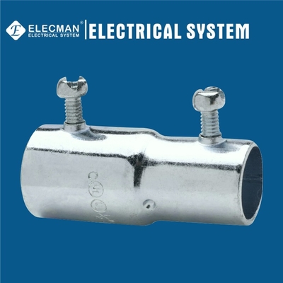 EMT To Unthreaded IMC Rigid Set Screw Coupling Connector Steel