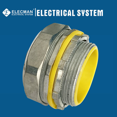 Zinc Straight Liquid Tight Connector 2 Inch