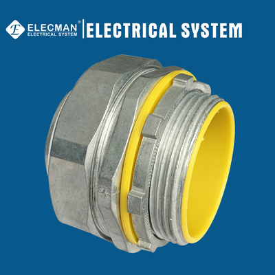 Zinc Straight Liquid Tight Connector 2-1/2 Inch