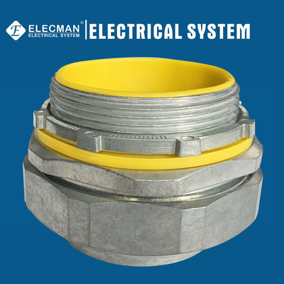 Zinc Straight Liquid Tight Connector 3 Inch
