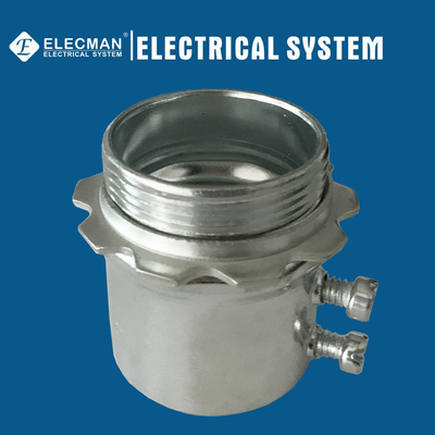 Steel EMT Connector Set Screw Type 1-1/2 In.