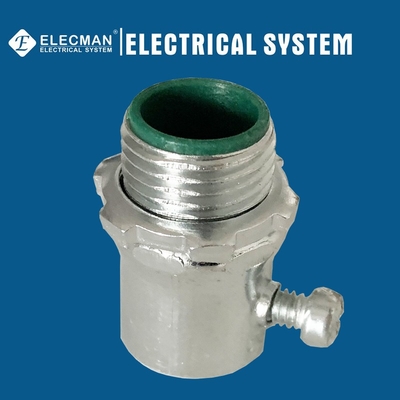 Steel EMT Connector Set Screw Insulated Type 1/2"