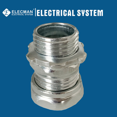 Steel EMT Connector Compression Type 1/2 In.