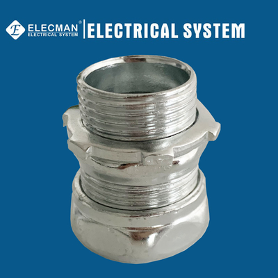 Steel EMT Connector Compression Type 3/4 In.