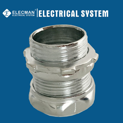 Steel EMT Connector Compression Type 1 In.