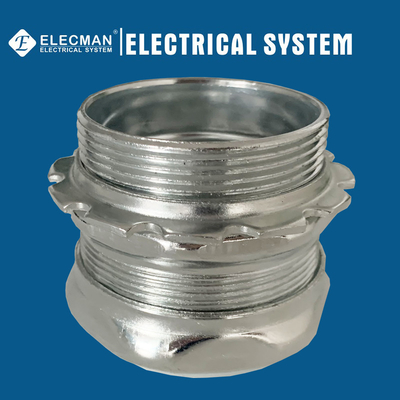 Steel EMT Connector Compression Type 2 In.