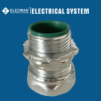 Steel EMT Connector Compression Insulated Type 3/4"
