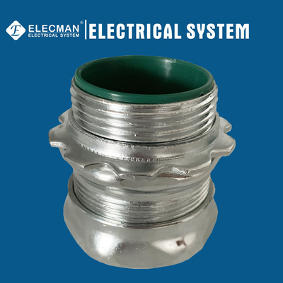 Steel EMT Connector Compression Insulated Type 1-1/4"