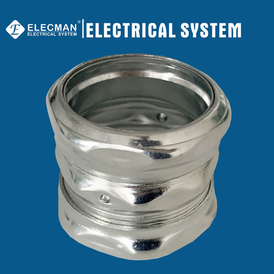 Steel EMT Coupling Compression Type 2 Inch