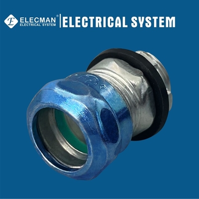 Raintight Steel EMT Connector Compression Type 1/2"