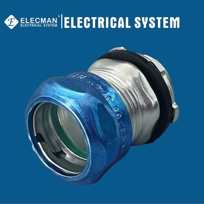 Raintight Steel EMT Connector Compression Type 3/4"