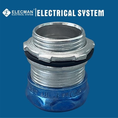 Raintight Steel EMT Connector Compression Type 1"