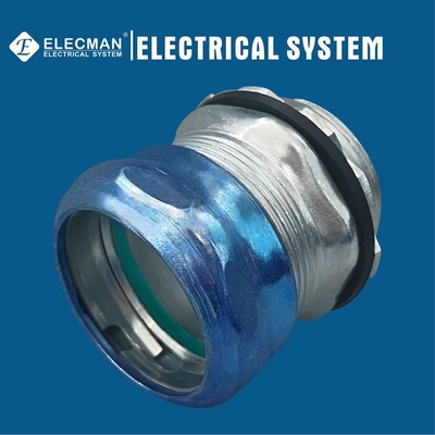 Raintight Steel EMT Connector Compression Type 1-1/4"