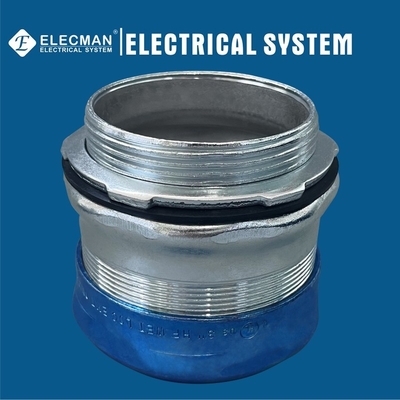 Raintight Steel EMT Connector Compression Type 3"