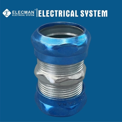 Raintight Steel EMT Coupling Compression Type 1 Inch
