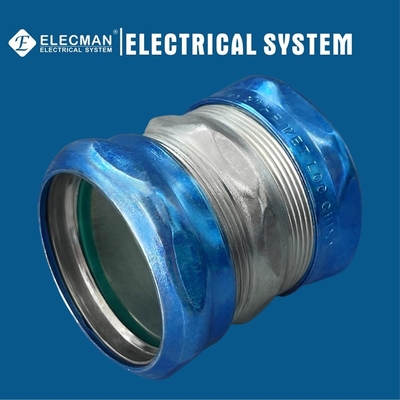 Raintight Steel EMT Coupling Compression Type 2 Inch
