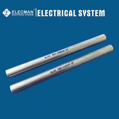 ANSI 80.3 UL797 3/4 Inch Electrical Metallic Tubing EMT Conduit