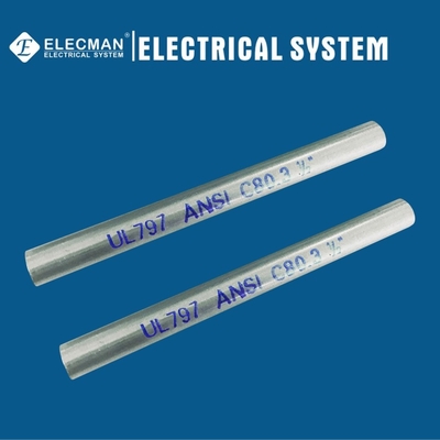 ANSI C80.3 UL797 1/2 Inch Electrical Metallic Tubing EMT Conduit