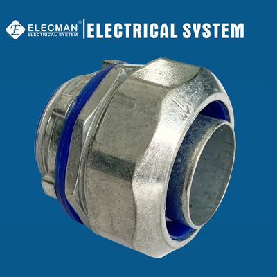 Zinc Die Cast 1 in. Straight Liquid Tight Flex Watertight Connector