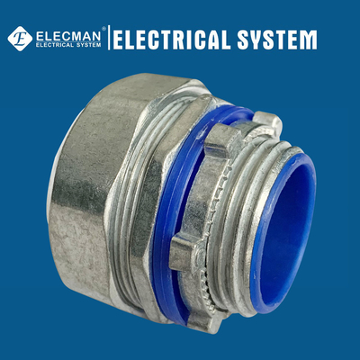 Zinc Die Cast 1 in. Straight Liquid Tight Flex Watertight Connector