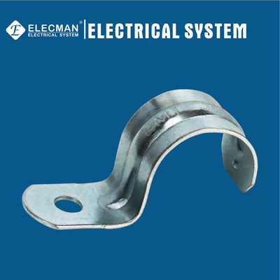 EMT Strap One Hole Galvanized Steel 3/4" EMT Conduit Fitting