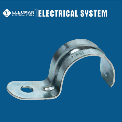 Galvanized Steel 1 In. 1- Hole Electrical Metallic Tube (EMT) Strap