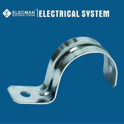 Galvanized Steel IMC Rigid Strap One Hole Type 1-1/2" Conduit Strap