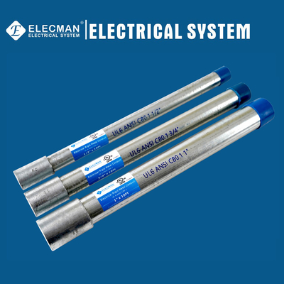 UL6 Standard 1 In. Rigid Steel Conduit Metal Conduit RSC Conduit