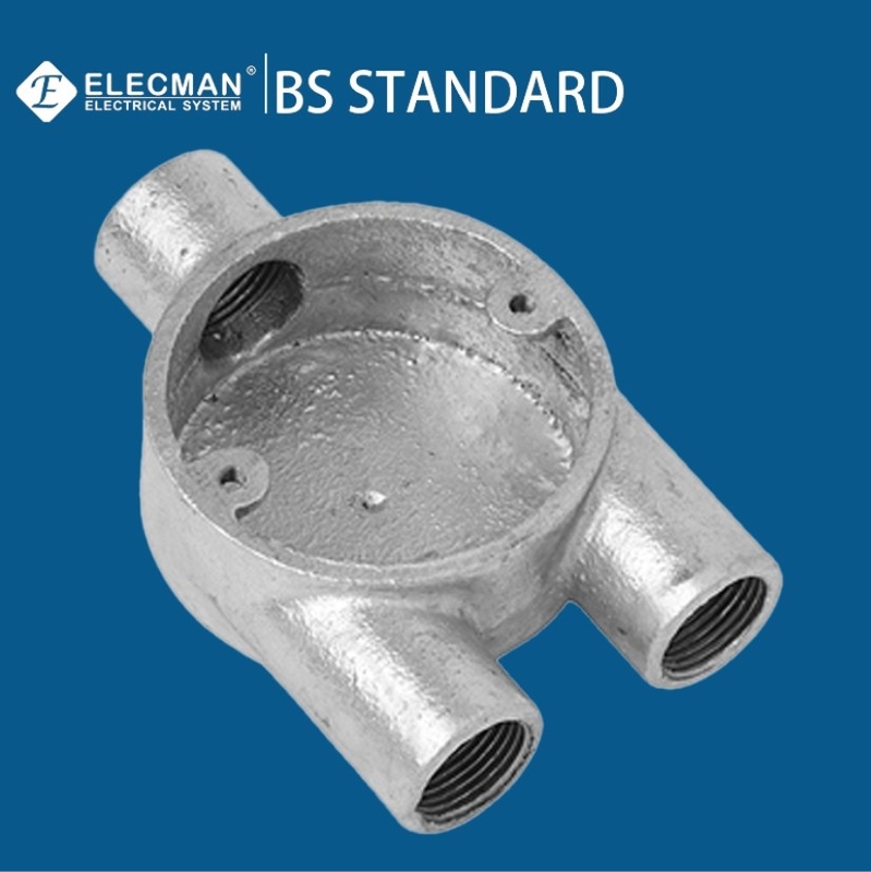 Explosion Proof  Y Outlet Conduit Electrical Box BS4568 20mm-25mm