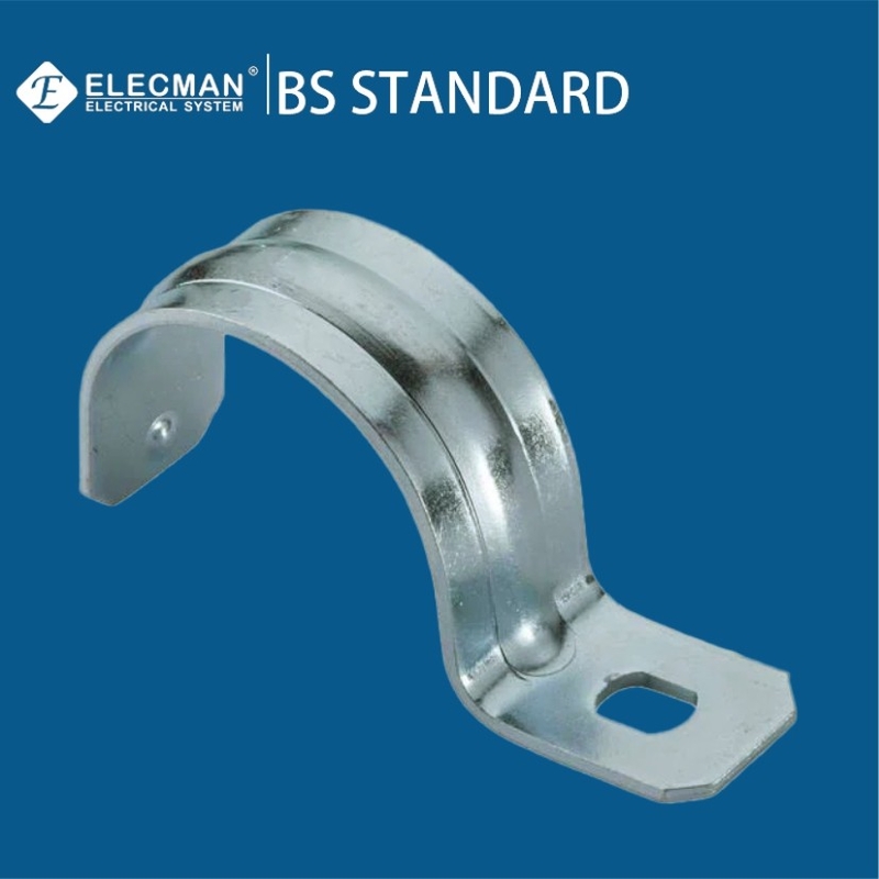 20mm-32mm Galvanized Steel Conduit Half Saddle One Hole Type