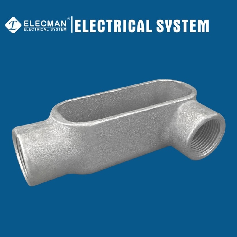 IMC Rigid Threaded LL Form 7 Condulet Conduit Body Gray Iron 1/2" - 2"