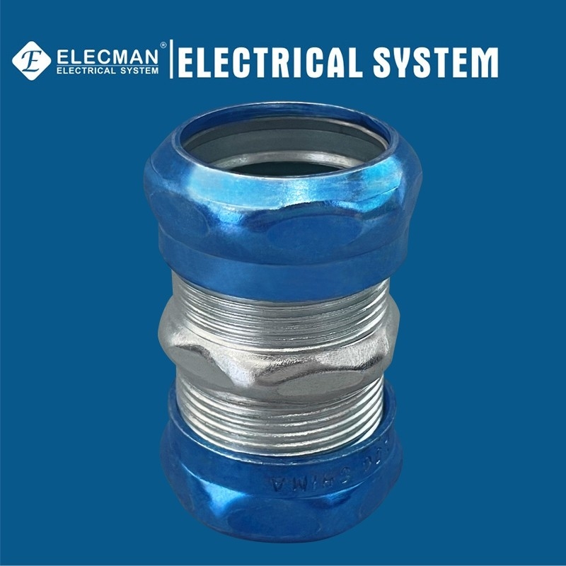 Raintight Steel EMT Coupling Compression Type 1 Inch